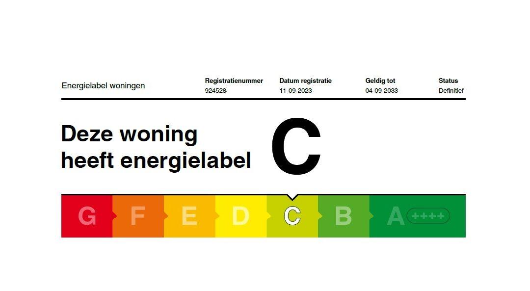 Why does my energy label differ from my energy index and how can I fix it?