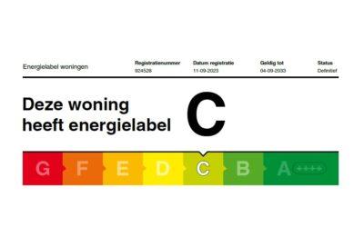 Why does my energy label differ from my energy index and how can I fix it?